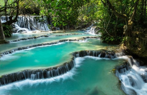 Kuangsi Waterfall